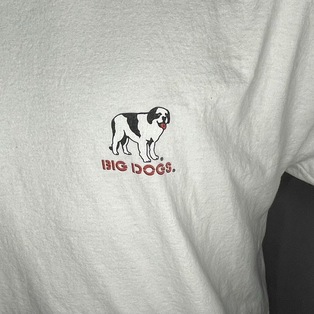 Big Dogs Sportswear T Shirt Men’s XL Dad Joke What Men Know about Women Boobs - Picture 5 of 10